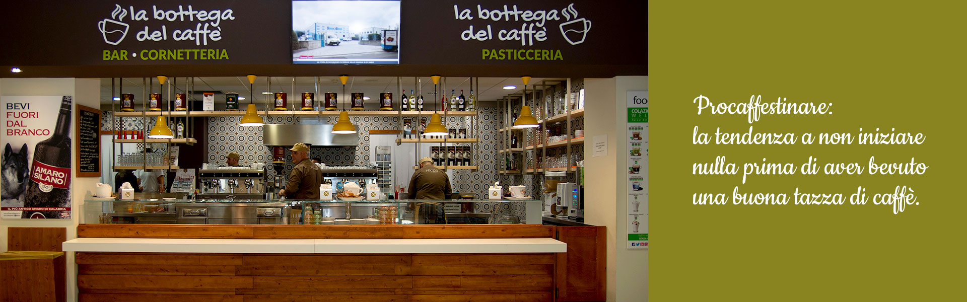 Banner Bottega del Caffè PECCO Calabria
